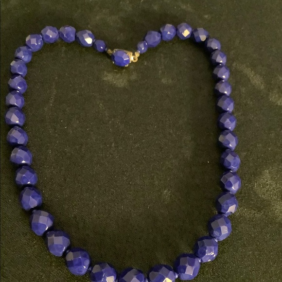 Art Deco Faceted Lapis Bead Necklace
Rare c.1930 Excellent Condition - Picture 5 of 16